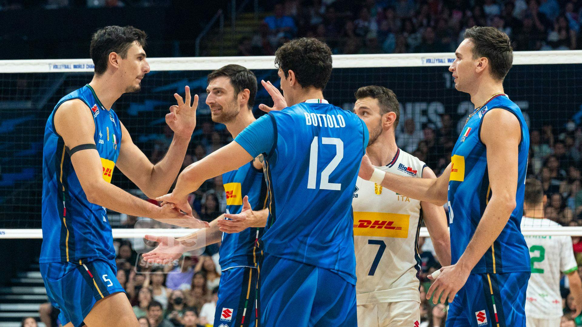 Italy repeats as FIVB Men
